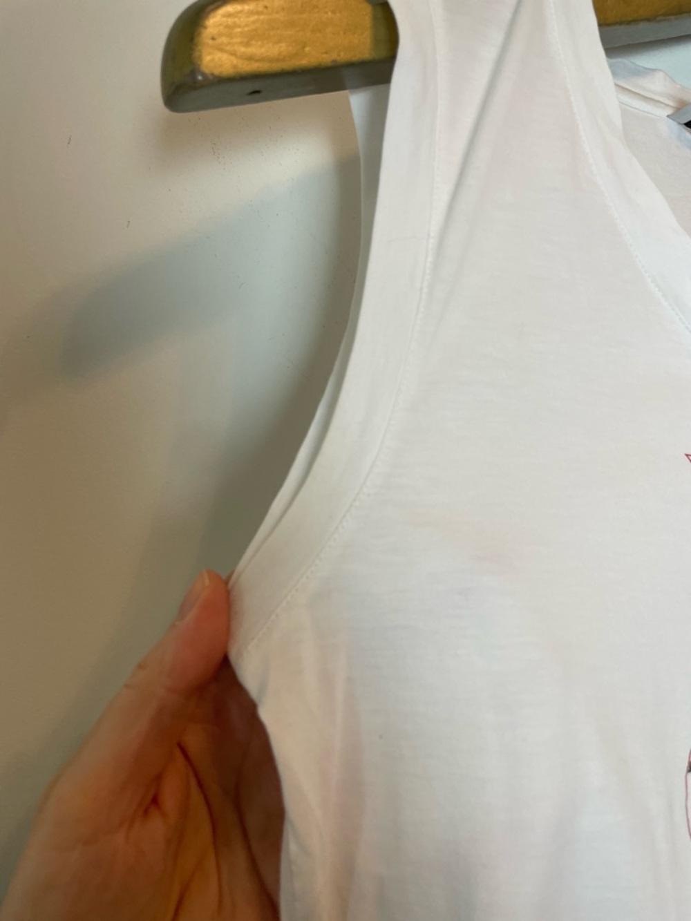 YSL Yves Saint Laurent Logo Graphic Sleeveless Strawberry T-Shirt Top Blouse \ S - Picture 6 of 10